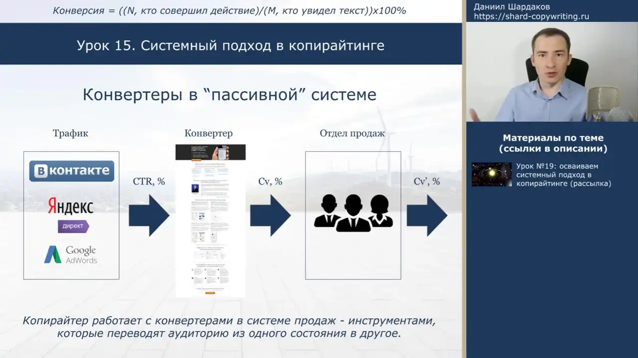 Урок №15. Системный подход в копирайтинге
